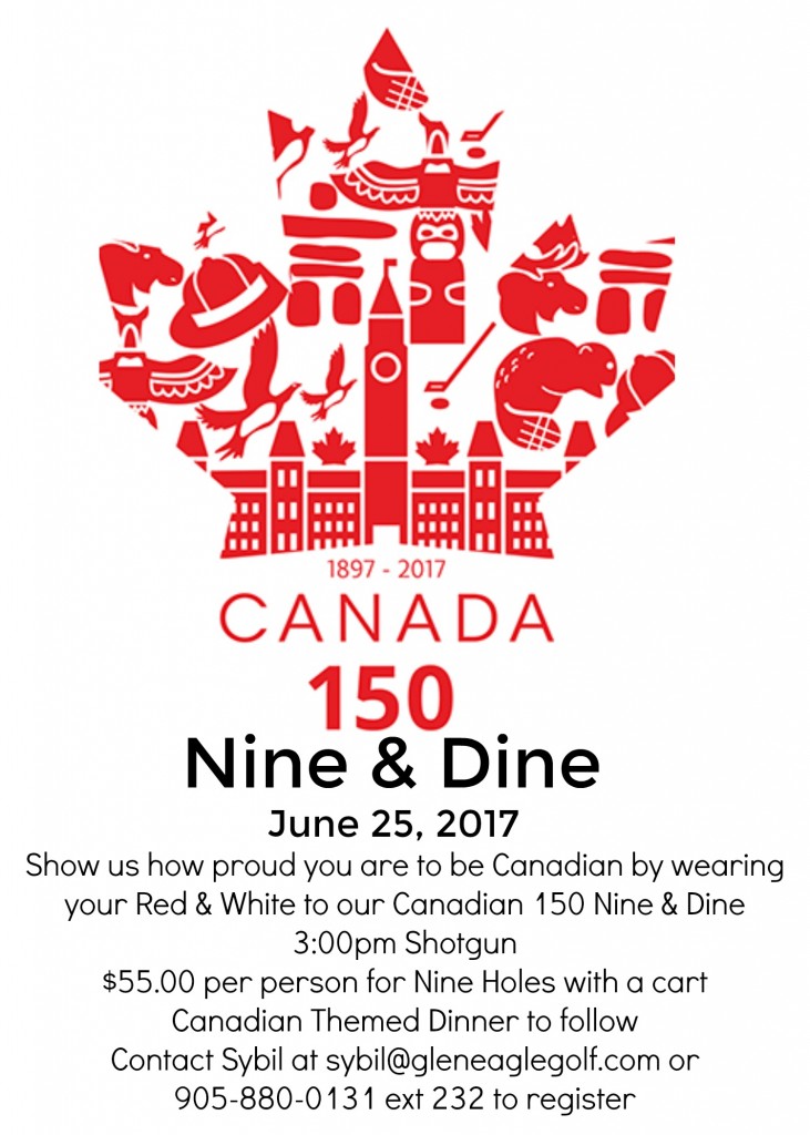 Canada 150 Nine & Dine june 25 2017